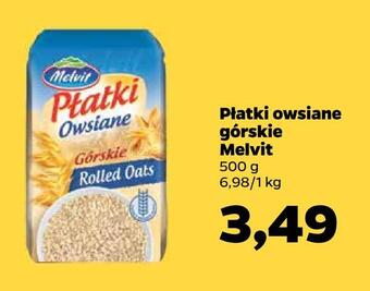 Netto Płatki owsiane górskie melvit oferta