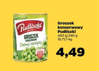 Netto Groszek konserwowy pudliszki oferta
