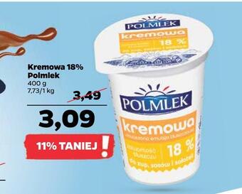 Netto Kremowa 18% polmlek oferta
