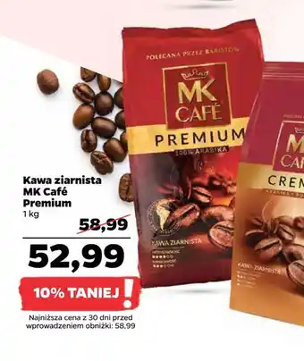 Netto Kawa ziarnista mk café premium oferta