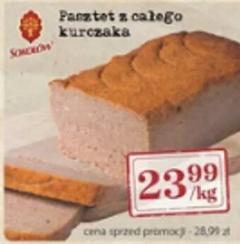 Społem Sokołów Pasztet z całego kurczaka 1kg oferta