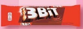 3bit baton w czekoladzie mlecznej z nadzieniem mlecznym i herbatnikiem 46 g