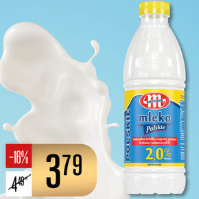 Chata Polska Mleko mlekovita oferta