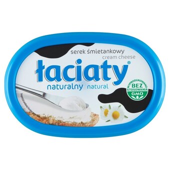 Delikatesy Centrum Łaciaty serek śmietankowy naturalny 135 g oferta