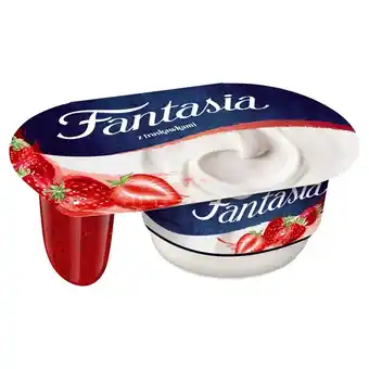 Żabka Fantasia jogurt kremowy z truskawkami 118 g oferta