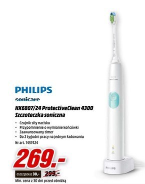 Media Markt Szczoteczka soniczna philips oferta