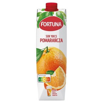 Odido Fortuna sok 100 % pomarańcza z cząstkami 1 l oferta