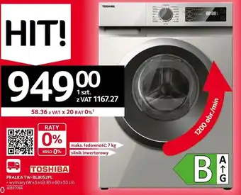 Selgros Pralka toshiba oferta