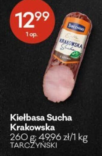 Groszek Tarczyński Kiełbasa Sucha Krakowska 260g oferta