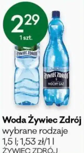 Groszek Żywiec Zdrój woda 1,5l oferta