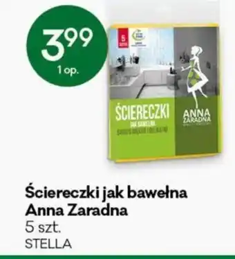 Groszek Stella Ściereczki ja bawełna Anna Zaradna 5szt. oferta