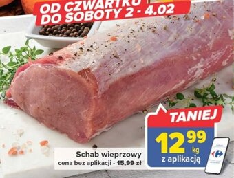 Carrefour Schab wieprzowy 1kg oferta