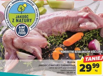 Carrefour Carrefour Królik 1kg oferta