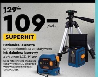 Poziomica laserowa z samoregulacją niteo tools