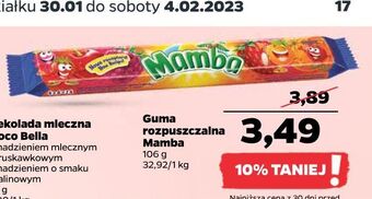 Netto Guma rozpuszczalna wieloowocowa mamba oferta
