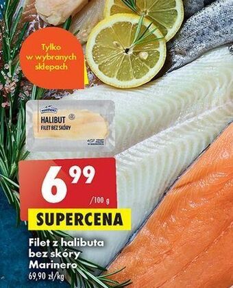 Biedronka Halibut filet bez skóry marinero oferta