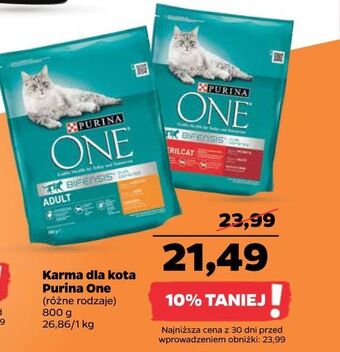 Netto Karma dla kota sterilcat wołowina i pszenica purina one oferta