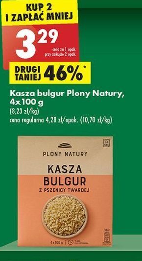 Biedronka Kasza bulgur plony natury oferta
