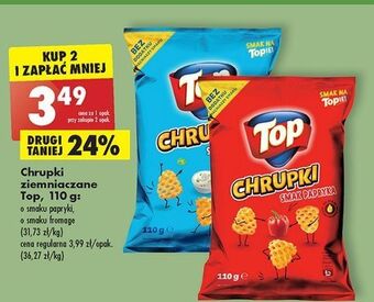 Biedronka Chrupki o smaku papryki top oferta