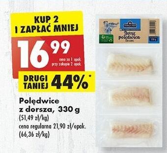 Biedronka Polędwica z dorsza atlantyckiego family fish oferta