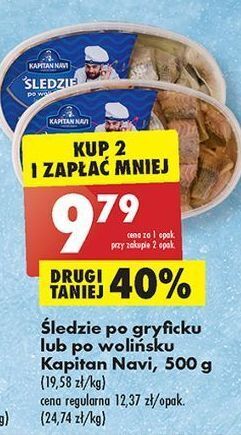 Śledzie po gryficku kapitan navi