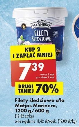 Biedronka Filety śledziowe a'la matjas marinero oferta