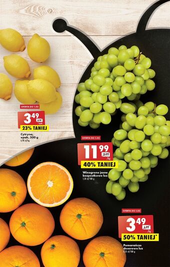 Biedronka Cytryny oferta