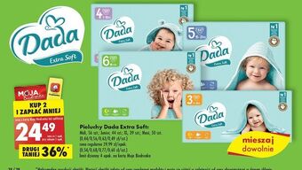 Biedronka Pieluszki dla dzieci 5 dada extra soft oferta