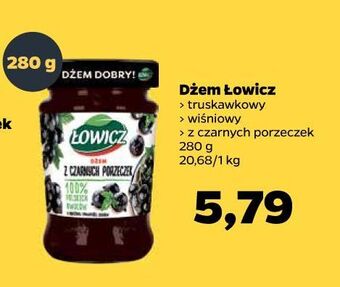 Netto Dżem z czarnej porzeczki łowicz oferta