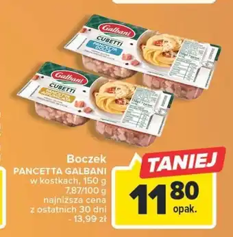 Carrefour Galbani Boczek w kostkach, 150g oferta