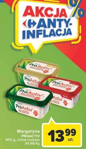 Carrefour Margaryna flora pro-activ oferta