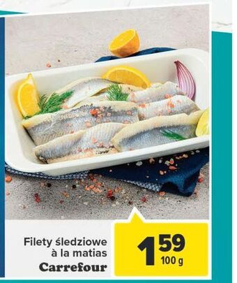 Carrefour Filety śledziowe a'la matjas carrefour oferta