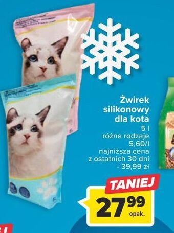 Carrefour Żwirek dla kota oferta