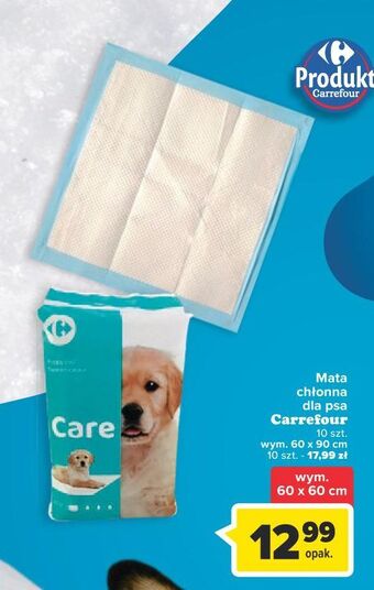 Mata chłonna dla zwierząt 60 x cm carrefour
