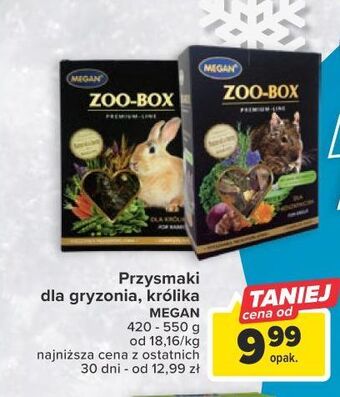 Carrefour Karma dla królika megan zoo-box oferta