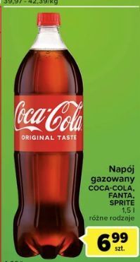 Carrefour Express Napój pomarańczowy fanta oferta