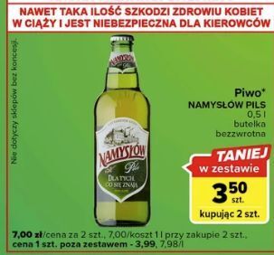 Carrefour Express Piwo namysłów pils oferta