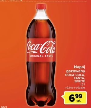 Napój pomarańczowy fanta