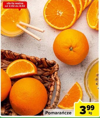 Carrefour Pomarańcze 1kg oferta
