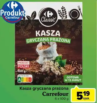 Carrefour Carrefour Kasza gryczana prażona 4x100g oferta