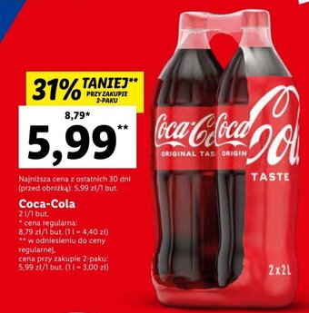 Lidl Coca-Cola 2l oferta