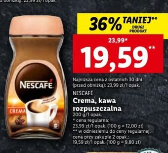 Nescafé Crema, kawa rozpuszczalna 200g