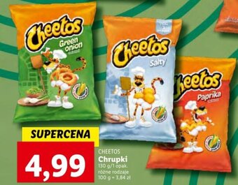 Lidl Cheetos chrupki 130g oferta