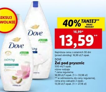 Dove żel pod prysznic 500ml