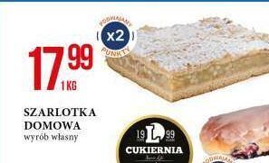 E.Leclerc Szarlotka cukiernia e.leclerc oferta