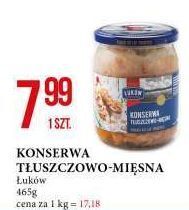 E.Leclerc Konserwa tłuszczowo-mięsna łuków oferta