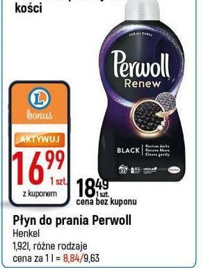 E.Leclerc Płyn do prania perwoll renew black oferta