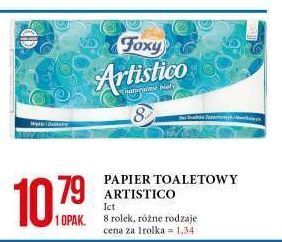 E.Leclerc Papier toaletowy biały foxy artistico oferta