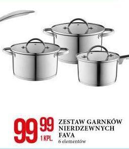 E.Leclerc Komplet garnków fava florina (florentyna) oferta