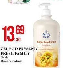 E.Leclerc Żel pod prysznic bogactwo miodu family fresh oferta